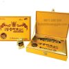 Đông Trùng Hạ Thảo Hàn Quốc Hộp Gỗ 60 gói Royal Gold Kanghwa Bio-Silkworm Cordyceps 60 gói