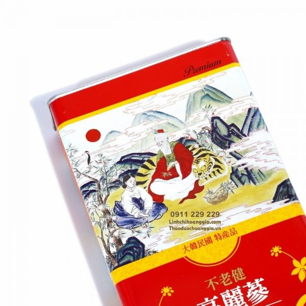 Hồng sâm củ khô Loại Premium 300gram (11-20 củ)