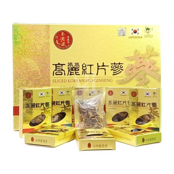 Hồng sâm khô thái lát 200g Daedong - Chính hãng giao nhanh 24/7