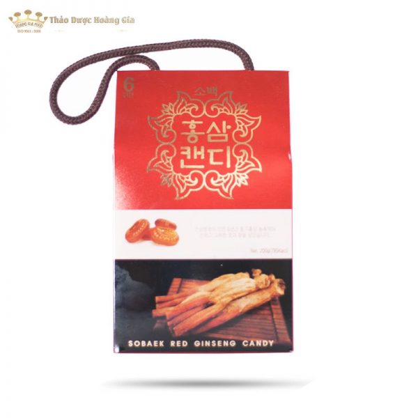 Kẹo Sâm Hàn Quốc Sobaek Korea Red Ginseng 200g