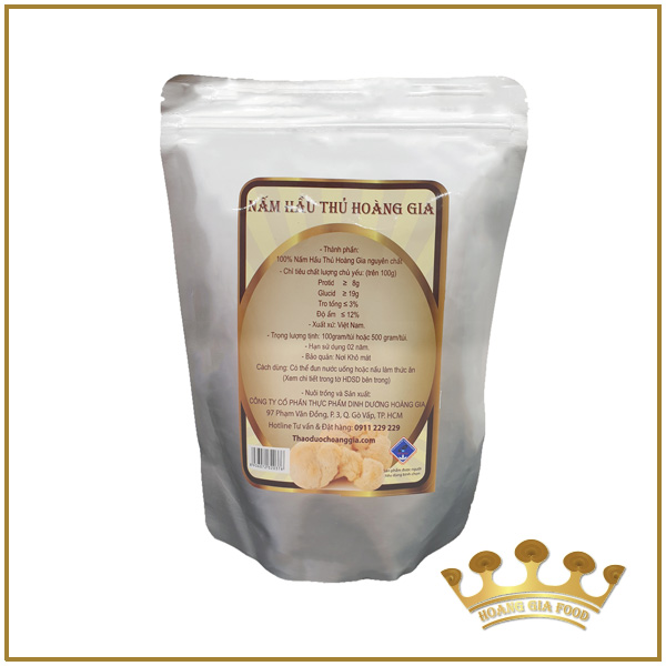 Nấm Hầu Thủ Hoàng Gia Khô Túi 100g