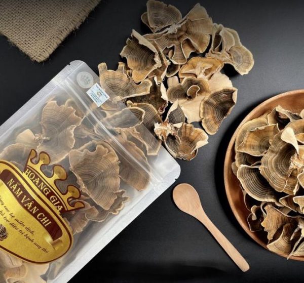 Nấm Vân Chi Hoàng Gia Túi 100G Nguyên Tai