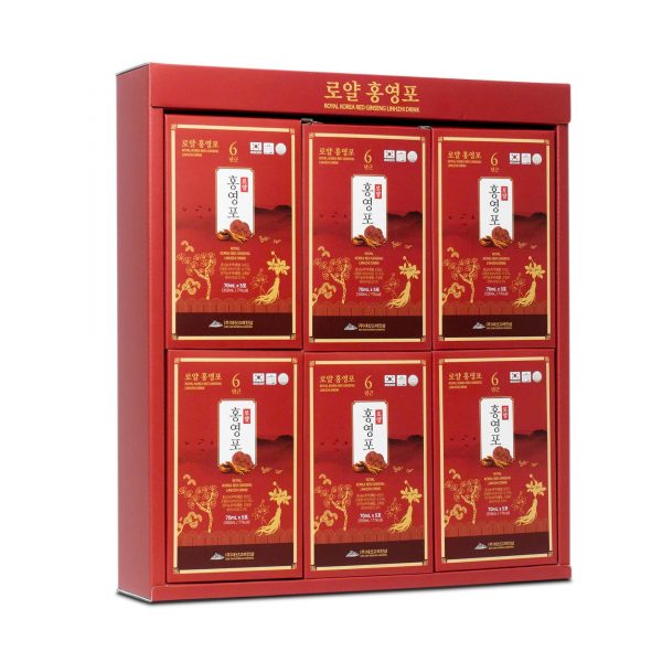 Nước chiết xuất hồng sâm linh chi Daesan 70ml*30 gói