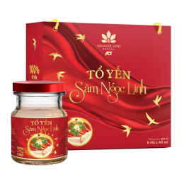 Tổ Yến Sâm Ngọc Linh 60ml – 6 hủ/hộp